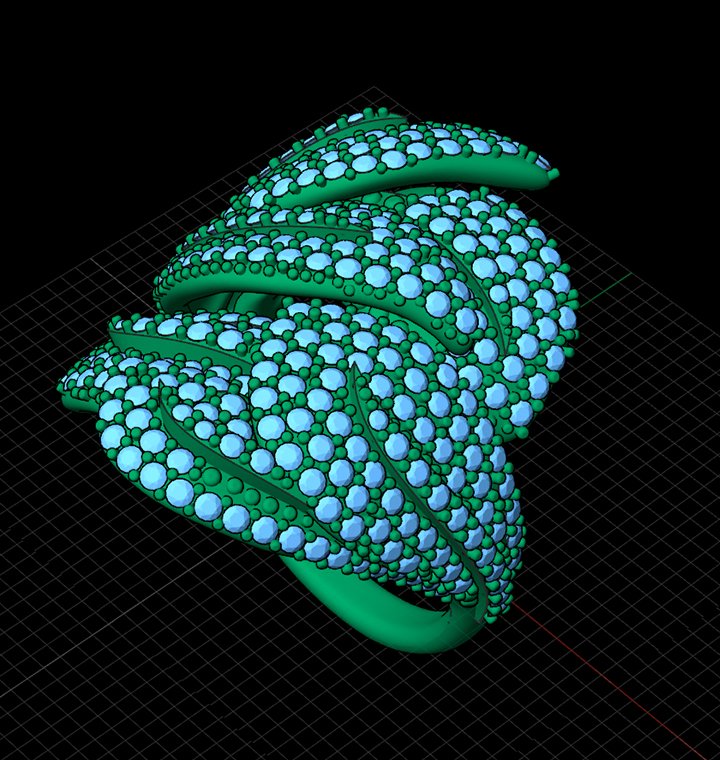 CAD design model stage