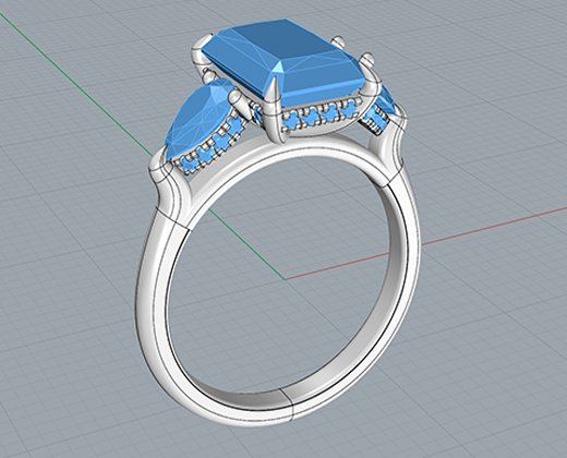 Jewelry CAD model